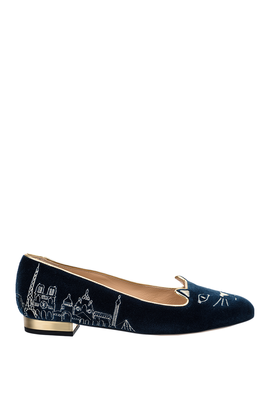 Chaussures Ballerine Charlotte Olympia Olympia Shoes Cat Ballerina