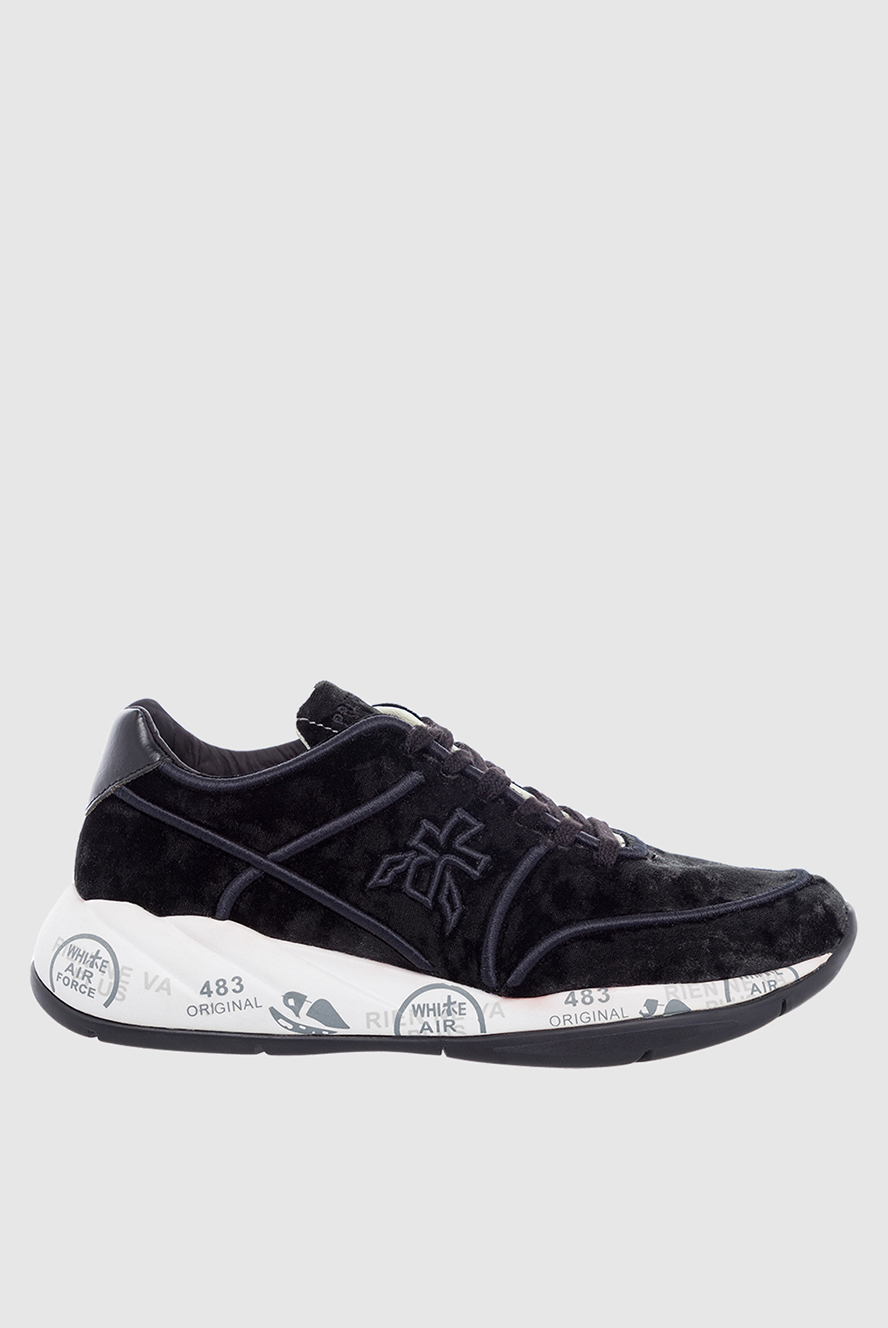 スニーカー PREMIATA Women Sneakers MICOL VAR 7445 Black Premiata Trainers Micol 7445 in Black