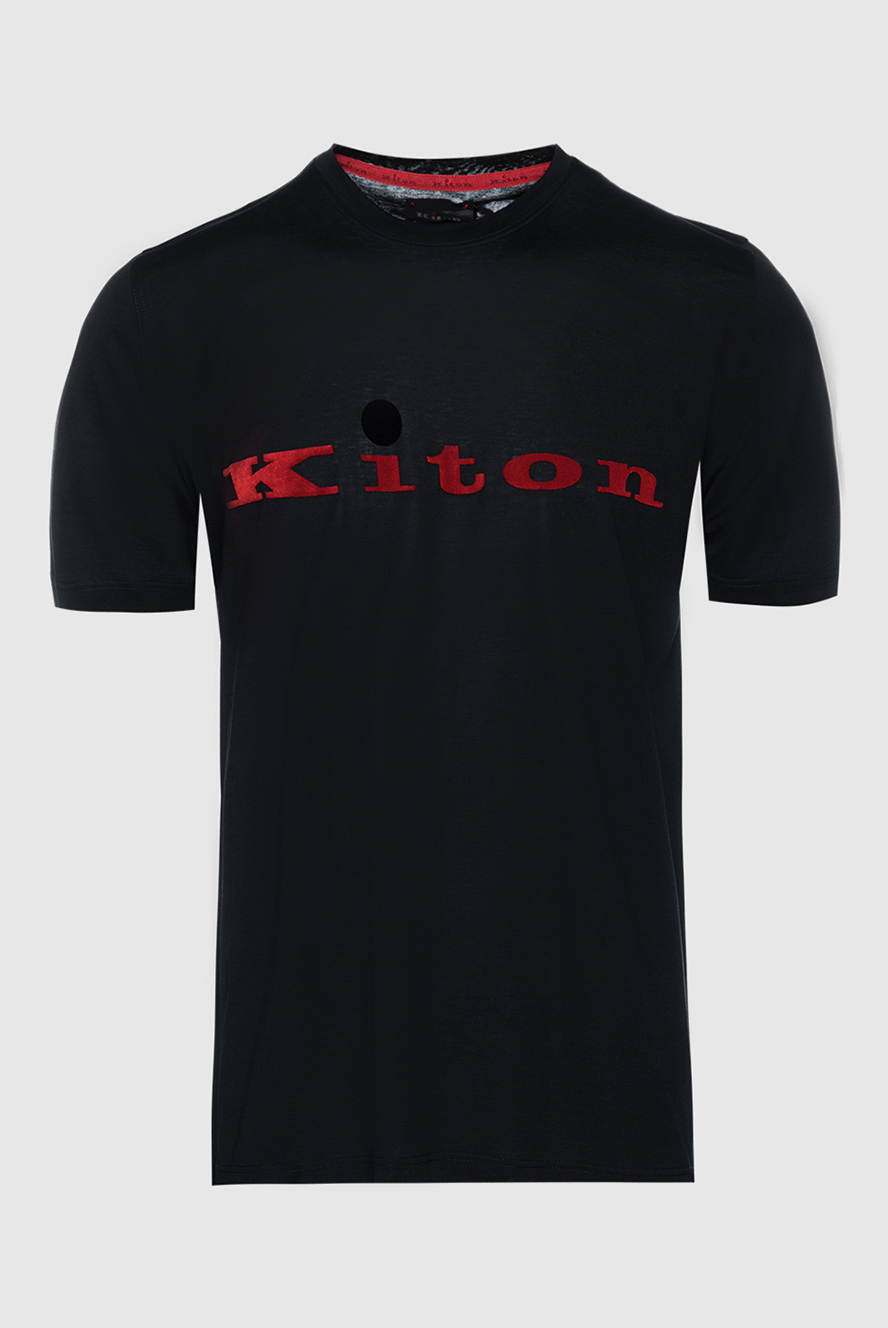 【送料&関税込】Kiton T-Shirt Kiton Men's White T-Shirt
