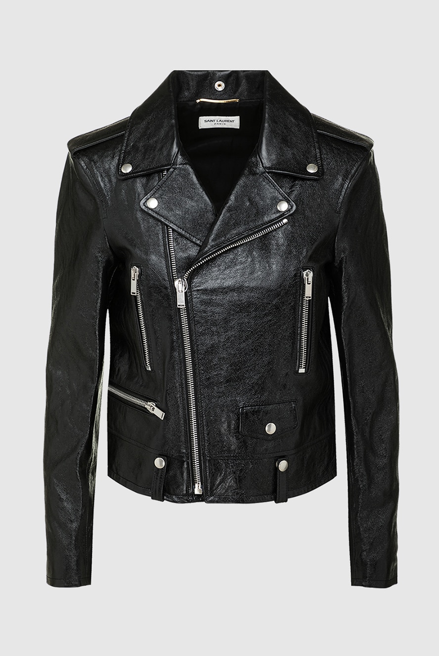 アウターその他 SAINT LAURENT Women Outer Saint Laurent Pre-Owned 2015 Leather Jacket | Black | FARFETCH