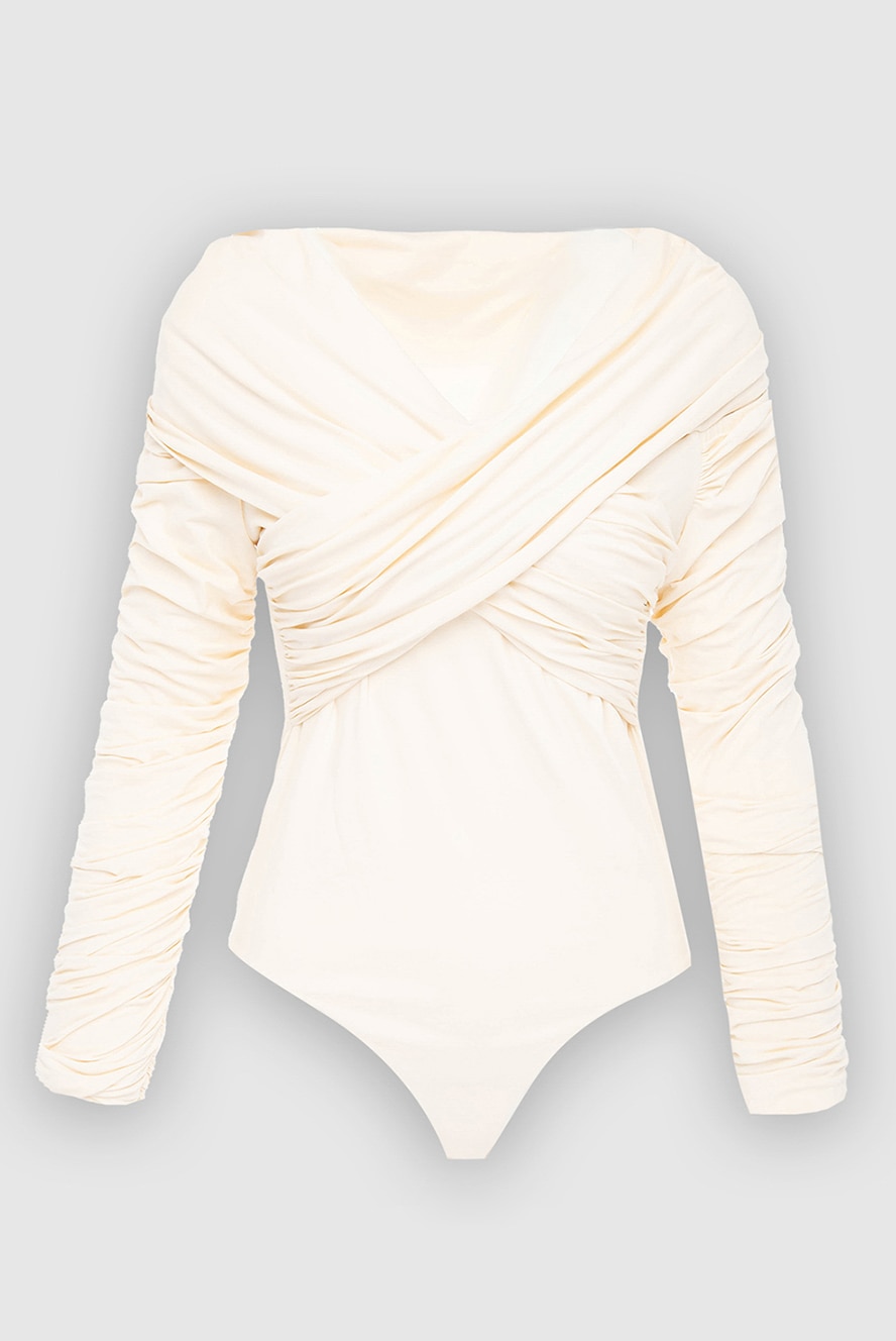 トップス NKNIT high leg paper knit body suits high leg paper knit body suits | NKNIT