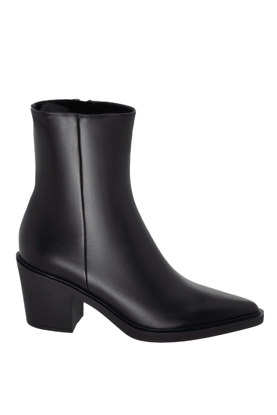 ブーツその他 Gianvito Rossi Smooth Leather Ankle Boots With Pointed Toe GIANVITO ROSSI Tokio 55 leather ankle boots | NET-A-PORTER