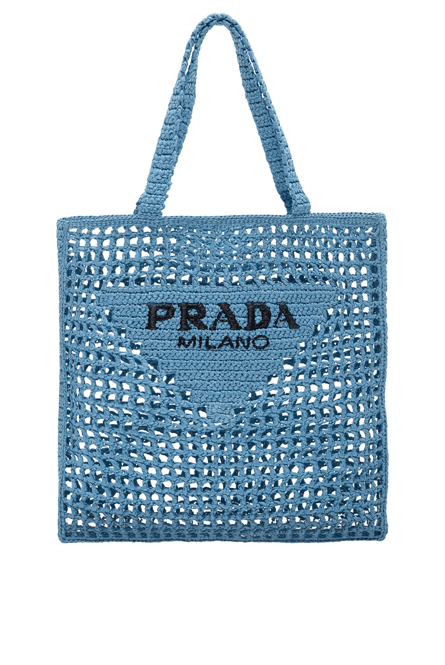 Prada blue bag for women 175150 — Women shopper bag | Domino