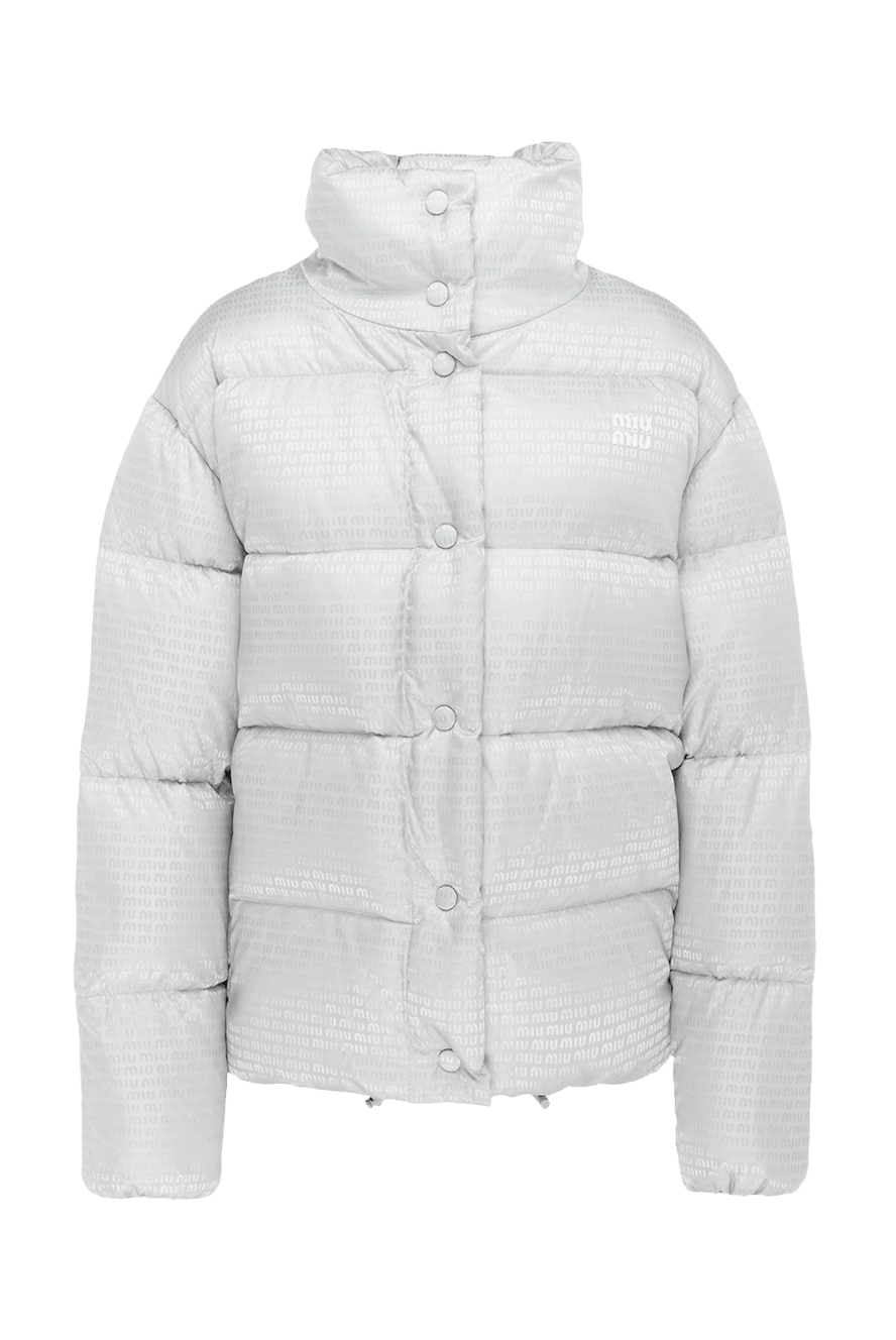 ジャケット MIU MIU Recycled polyester hooded down jacket Recycled polyester hooded down jacket MIU MIU - Nugnes1920