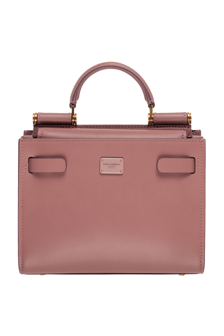 Dolce & Gabbana small pink bag sicily 62 in calfskin 176271