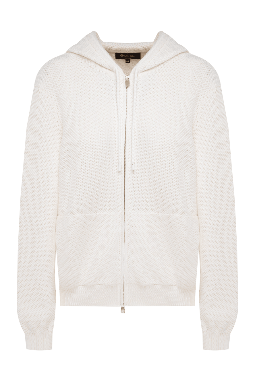 Loro Piana cotton cardigan for women white 176429 — Women cardigan
