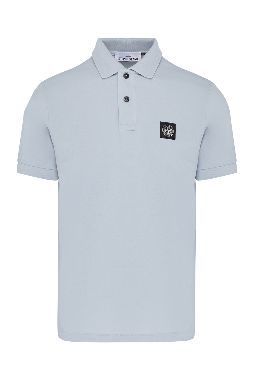 Island Cotton Polo Brioni Saldi Stone Island Men's Gray Cotton