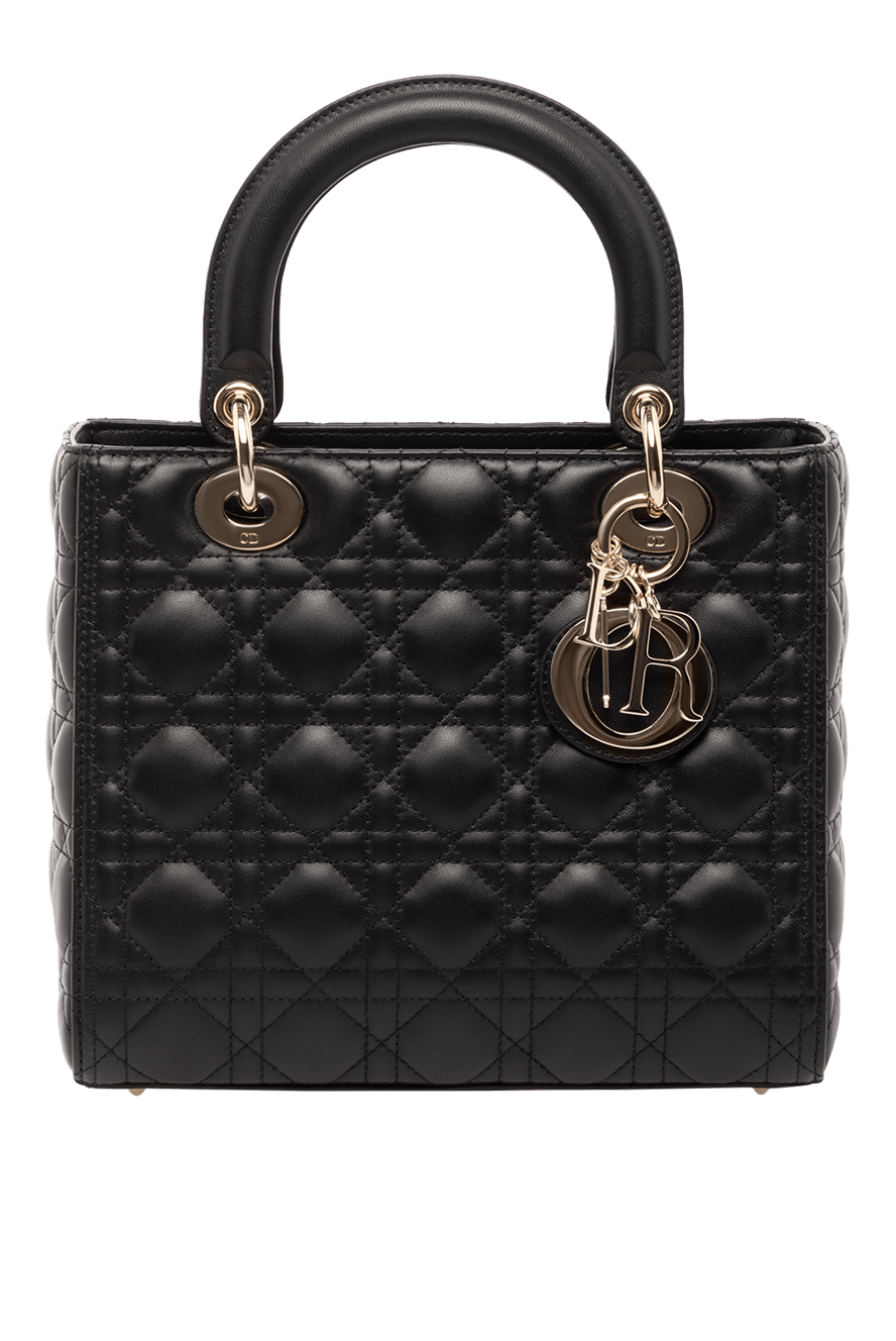 Bag Lady Dior Negro Miss Dior Black Lady Dior Hand Bag CHRISTIAN