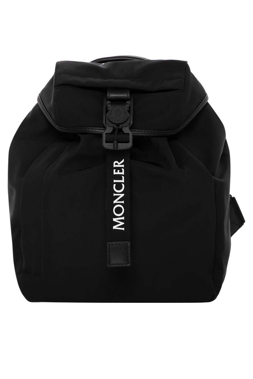 Moncler women's backpack black from polyester 179868 — Women