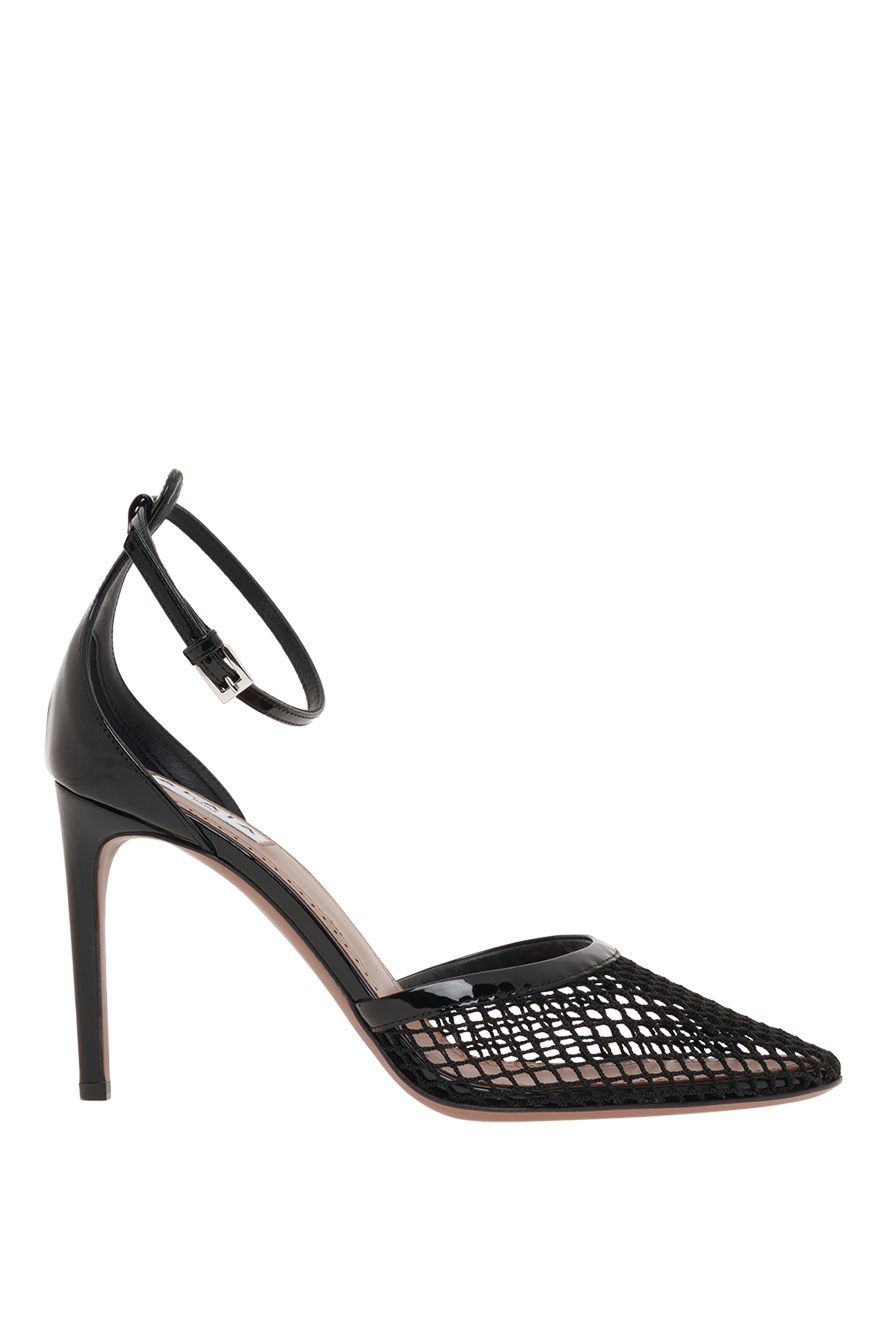Alaia black mesh heel pumps 187301 — Women stilettos | Domino
