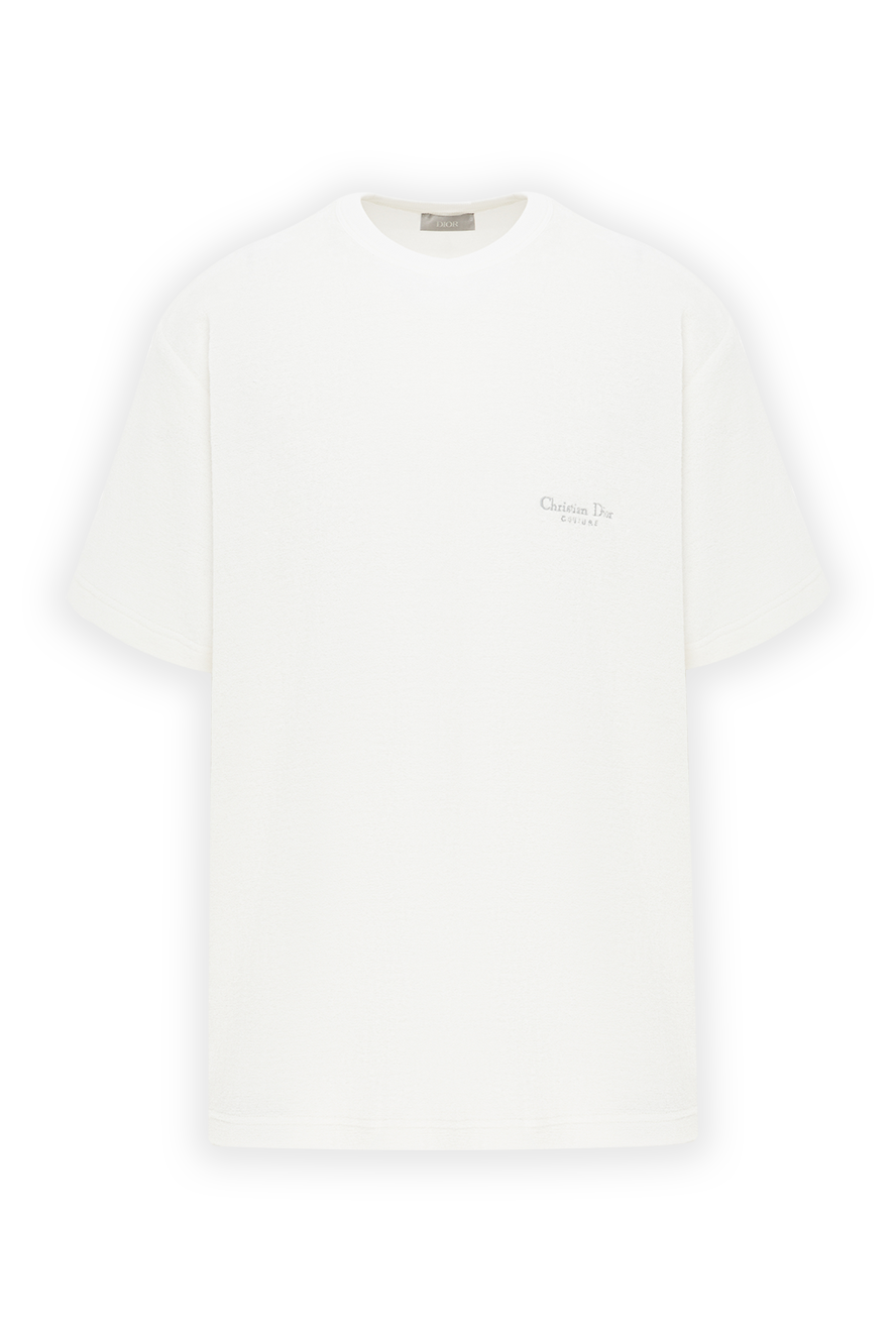 Christian Dior ロゴ × ストーン × ホワイトTシャツ 191891-1.png