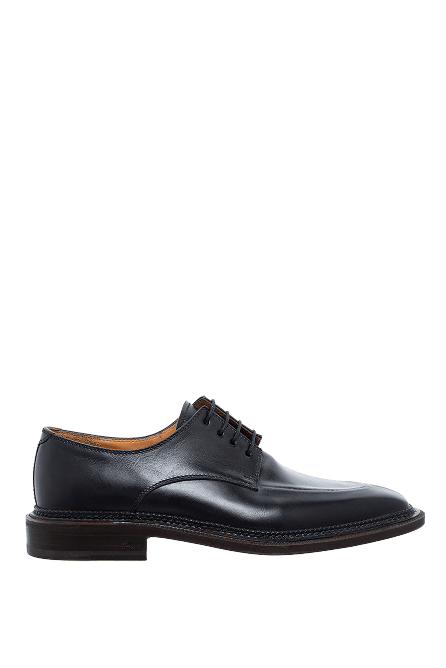 Tanino Crisci classic derby with contour stitching and