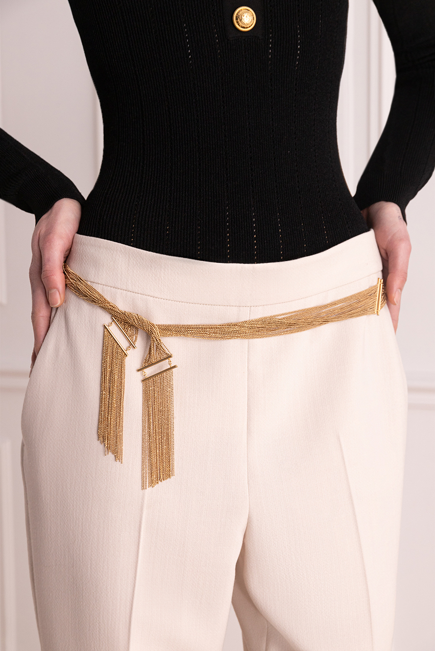 Fabiana Filippi yellow belt for women 166442 — Women belts