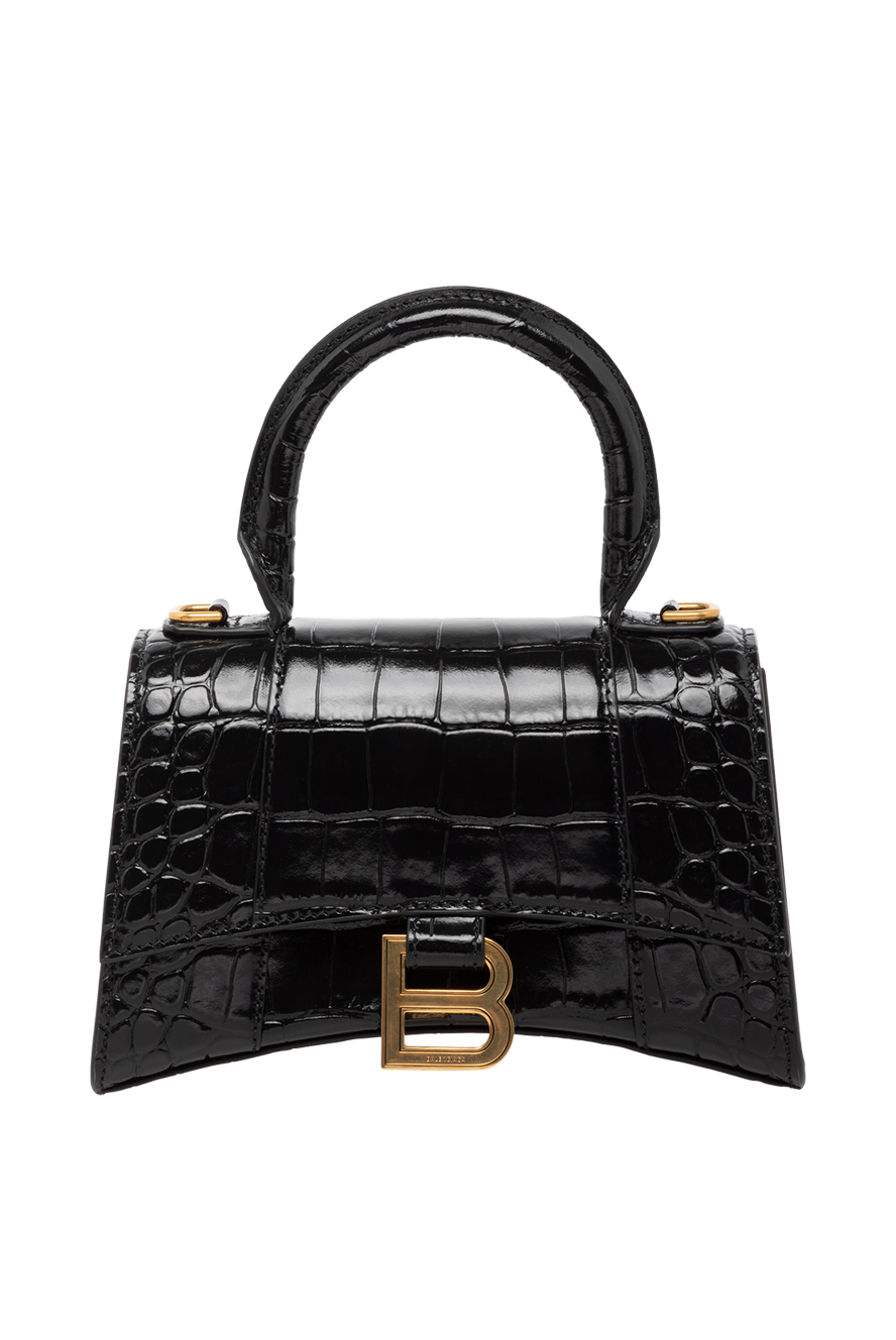 Balenciaga women s bag black made of genuine leather 179239 Women bags Domino Online Store Ukraine