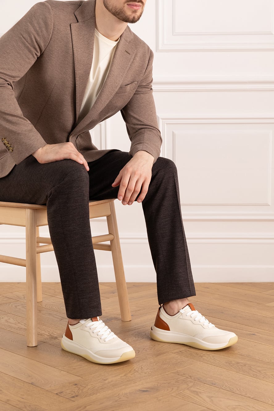 Loro Piana кроссовки 410 lp walk wish мужские белые 184918