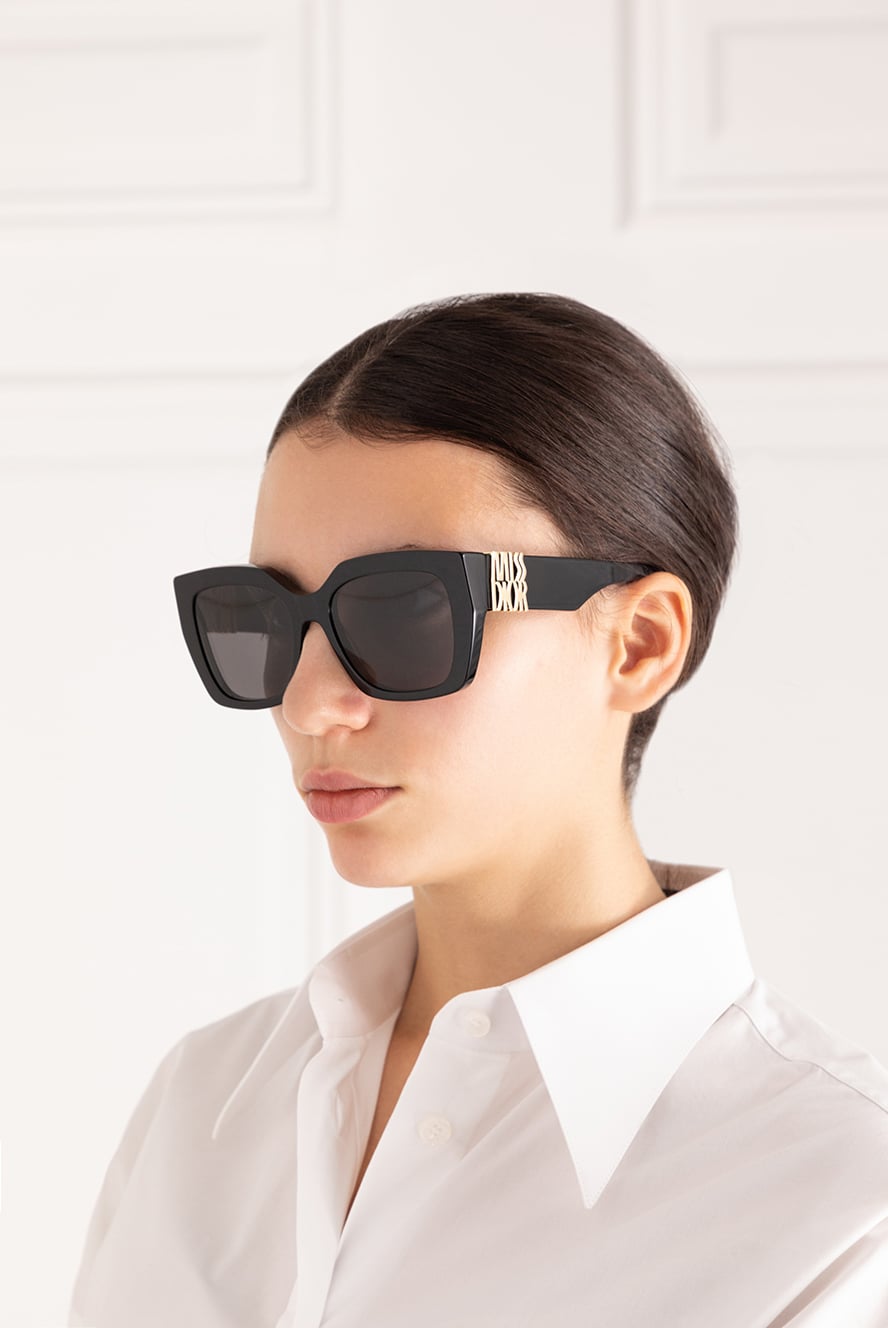 Christian Dior black square sunglasses 【公式通販】