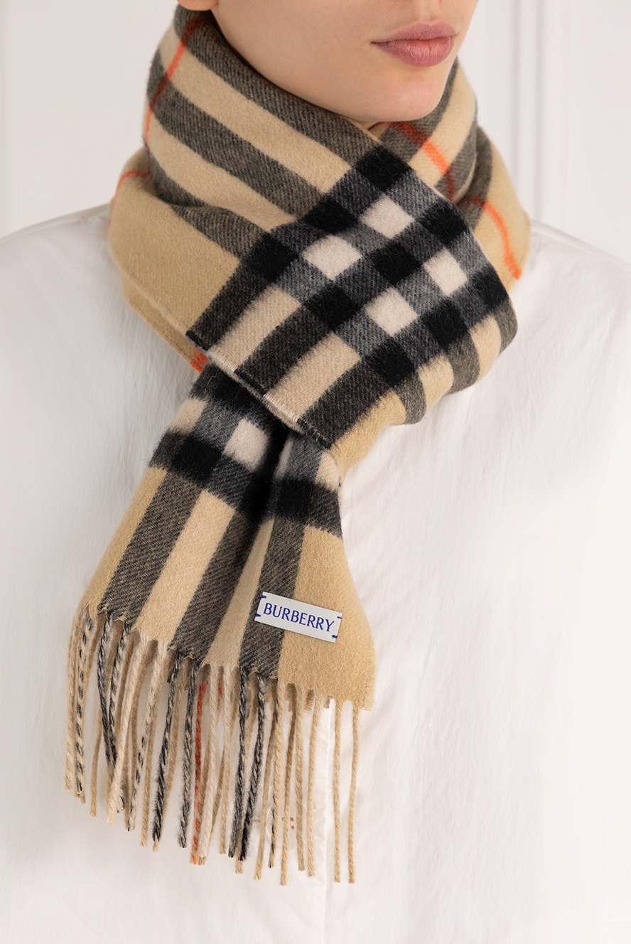 burberry men's giant cashmere scarf