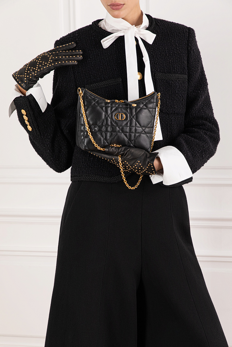 Dior miss caro diorling mini bag with genuine leather chain 190944