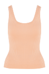 Zimmermann Women's top beige - 74% viscose, 24% polyamide, 2% elastane. Country of manufacture: Italy. Care: specialized cleaning - photo 1