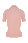 Blouse pink for women Zimmermann - edging. 69% viscose, 24% polyamide, 7% metallized thread. Closure: buttons. Country of manufacture: Italy. Care: specialized cleaning - photo 6