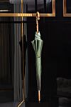 Pasotti Green umbrella with bamboo handle - bamboo handle. Automatic opening. polyester. Product length: 95 cm. Country of manufacture: Italy. Care: specialized cleaning - photo 5