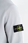 Stone Island Cotton hoodie with compass patch and hood - brand logo. hood with drawstring. 100% cotton. Kangaroo pocket. Country of manufacture: Italy. Care: specialized cleaning - photo 5
