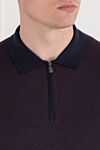 Polo long sleeve Corneliani - Country of manufacture: Italy. Care: specialized cleaning - photo 4