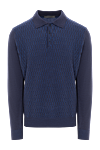Corneliani Polo long sleeve - Country of manufacture: Italy. Care: specialized cleaning - photo 1