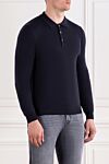 Polo long sleeve Corneliani - Country of manufacture: Italy. Care: specialized cleaning - photo 2