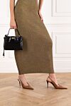 Сумка Rodeo Handbag Mini из черной мягкой телячьей кожи с тиснением под крокодила Balenciaga - тиснение под крокодила. 100% телячья кожа. Размеры: Д23 x В17 x Ш10 см. Длина ремня: съемный ремень через плечо (высота: 69 см). Длина ручки: одна ручка для переноски в руке (высота: 12 см). 2 плоских кармана сзади. поворотный замок. Страна производитель: Италия. Уход: специализированная чистка - фото 2