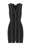 Khela Chaos Magnet dress made of special stretch fabric with hook-and-eye fastening - hooks along the entire length. 90% polyester, 10% elastane. Fastener: hooks. Country of manufacture: Italy. Care: specialized cleaning - photo 1