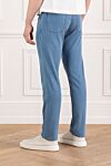 Jacob Cohen men's cotton jeans with a neat stone wash and black patch Scissor Scriptor - 69% lyocell, 28% polyester, 3% polyurethane. button, zipper. two side, two back, one pocket for small items. Country of manufacture: Italy. Care: specialized cleaning - photo 4