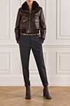 Celine Leather jacket - Country of manufacture: Italy. Care: specialized cleaning - photo 1