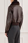 Celine Leather jacket - Country of manufacture: Italy. Care: specialized cleaning - photo 3