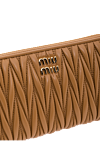 Портмоне Miu Miu - Страна производитель: Италия. Уход: специализированная чистка - фото 4