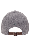Кепка Brunello Cucinelli - Країна виробник: Італія. Догляд: спеціалізоване чищення - фото 4