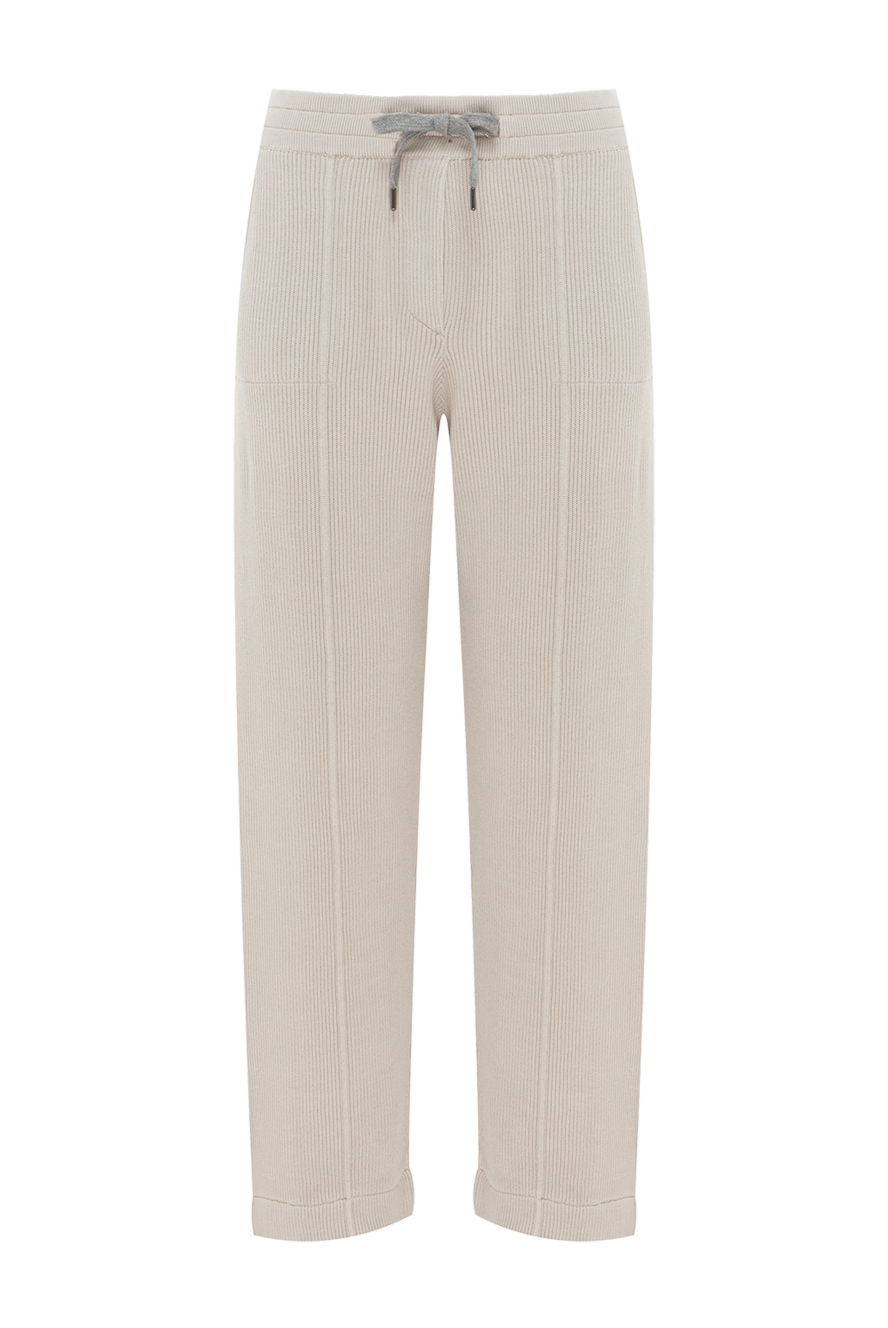 Brunello Cucinelli Брюки трикотажні - Країна виробник: Італія. Догляд: спеціалізоване чищення - фото 1