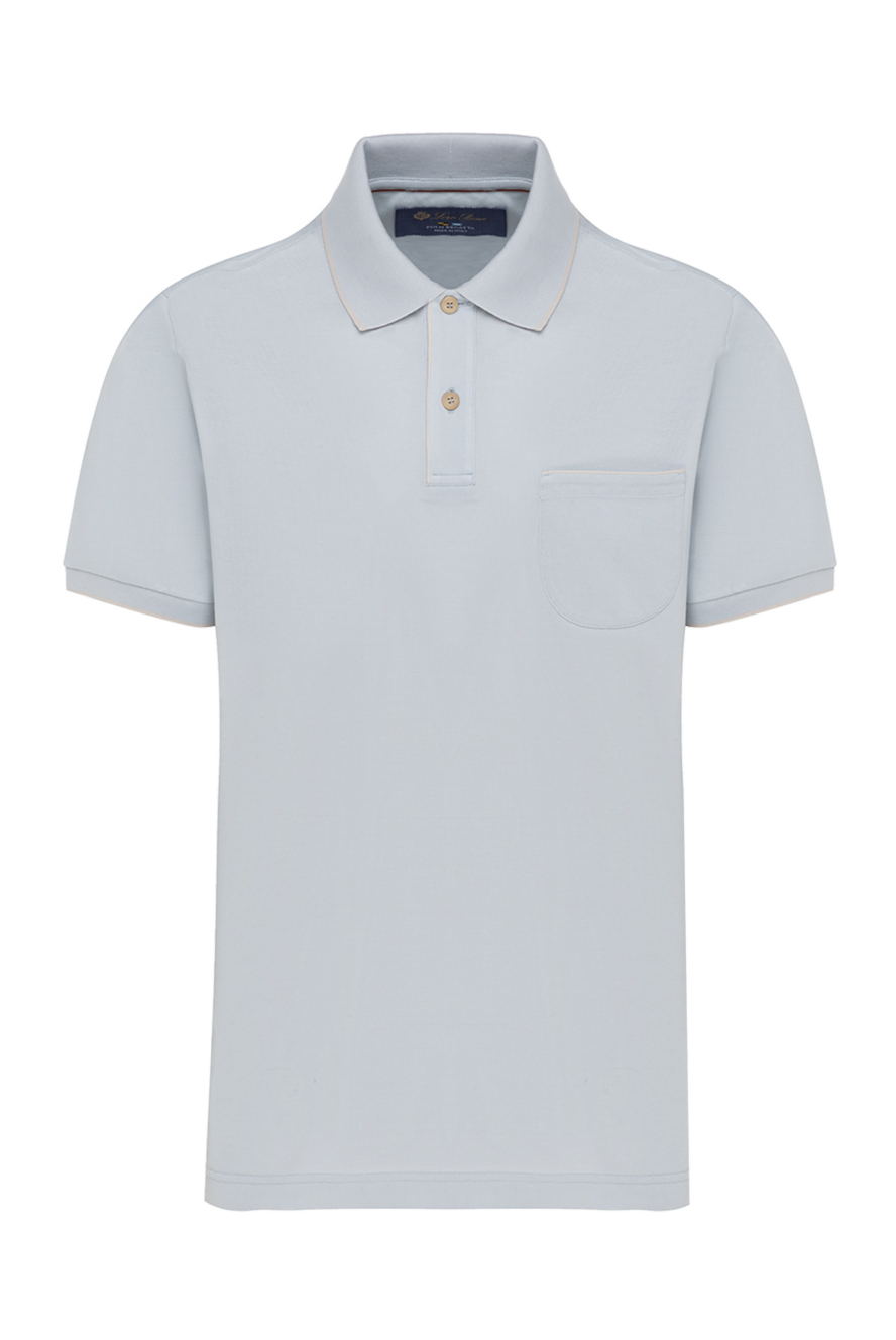 Loro Piana Polo short sleeve - Country of manufacture: Italy. Care: specialized cleaning - photo 1