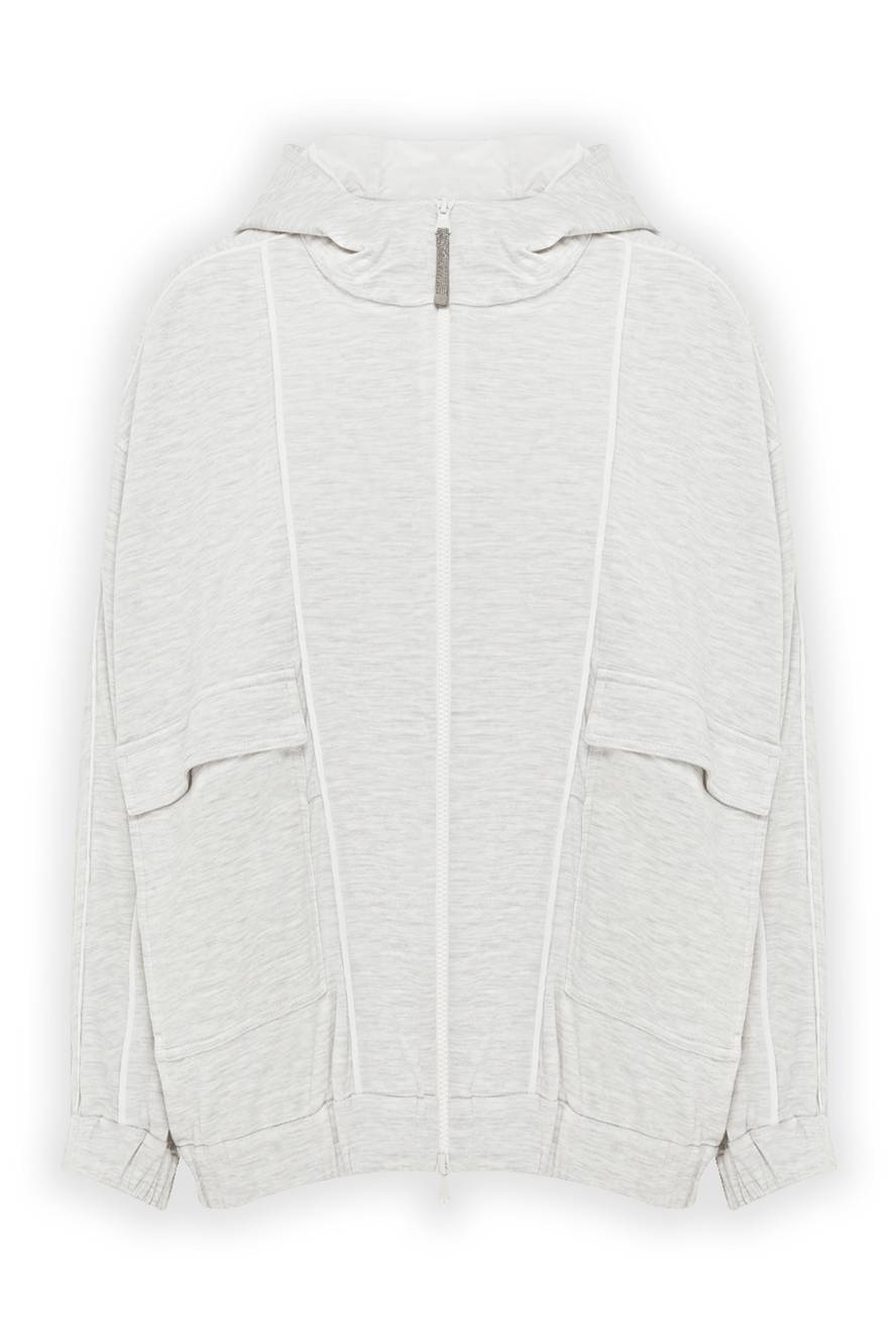 Brunello Cucinelli Худи - Страна производитель: Италия. Уход: специализированная чистка - фото 1