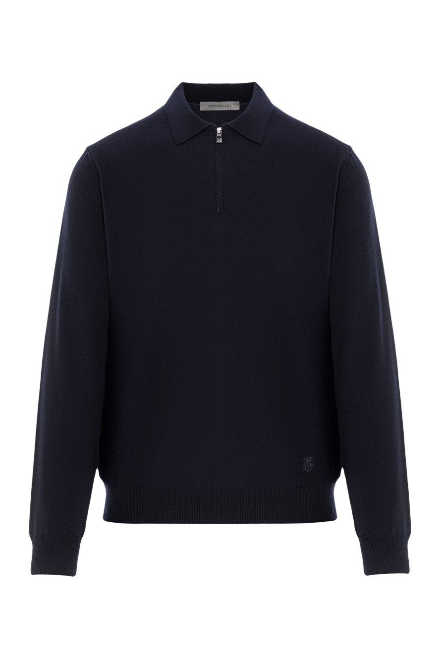 Corneliani Polo long sleeve - Country of manufacture: Italy. Care: specialized cleaning - photo 1