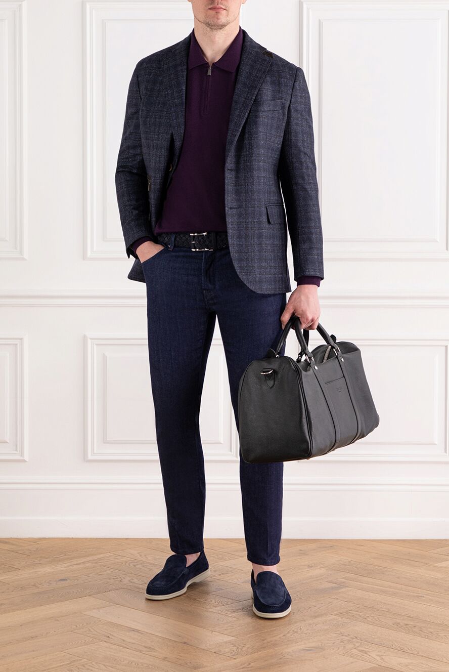 Corneliani Поло длинный рукав - Страна производитель: Италия. Уход: специализированная чистка - фото 1
