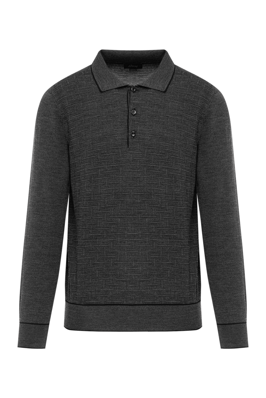 Brioni Поло длинный рукав - Страна производитель: Италия. Уход: специализированная чистка - фото 1