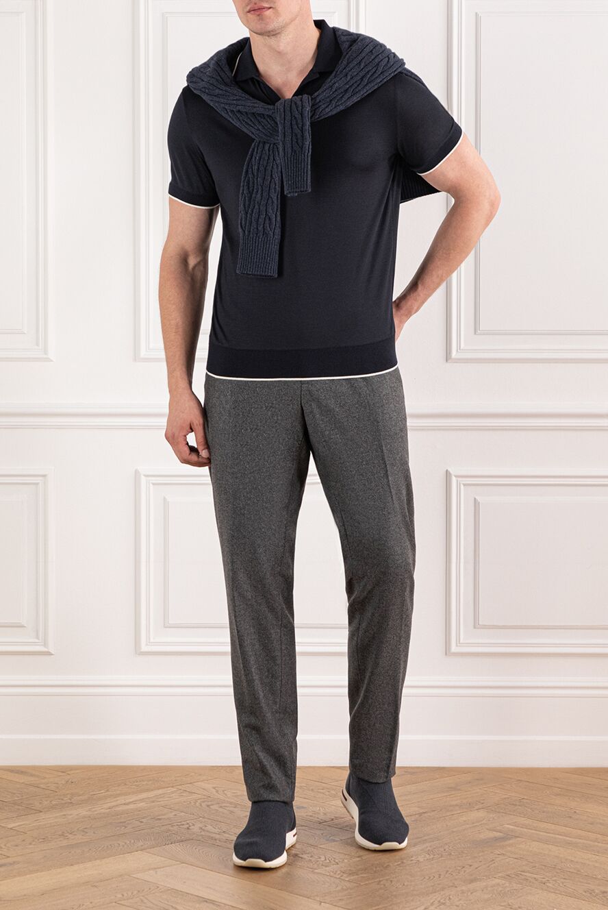Loro Piana Поло  короткий рукав - Страна производитель: Италия. Уход: специализированная чистка - фото 1