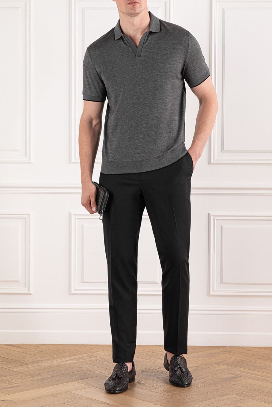 Loro Piana Поло  короткий рукав - Страна производитель: Италия. Уход: специализированная чистка - фото 1