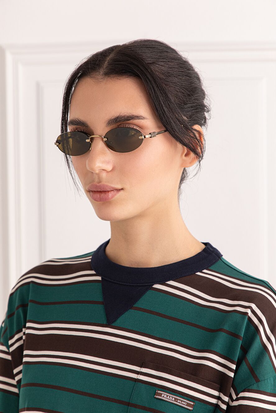 Miu Miu Окуляри для захисту від сонця - Країна виробник: Італія. Догляд: спеціалізоване чищення - фото 1