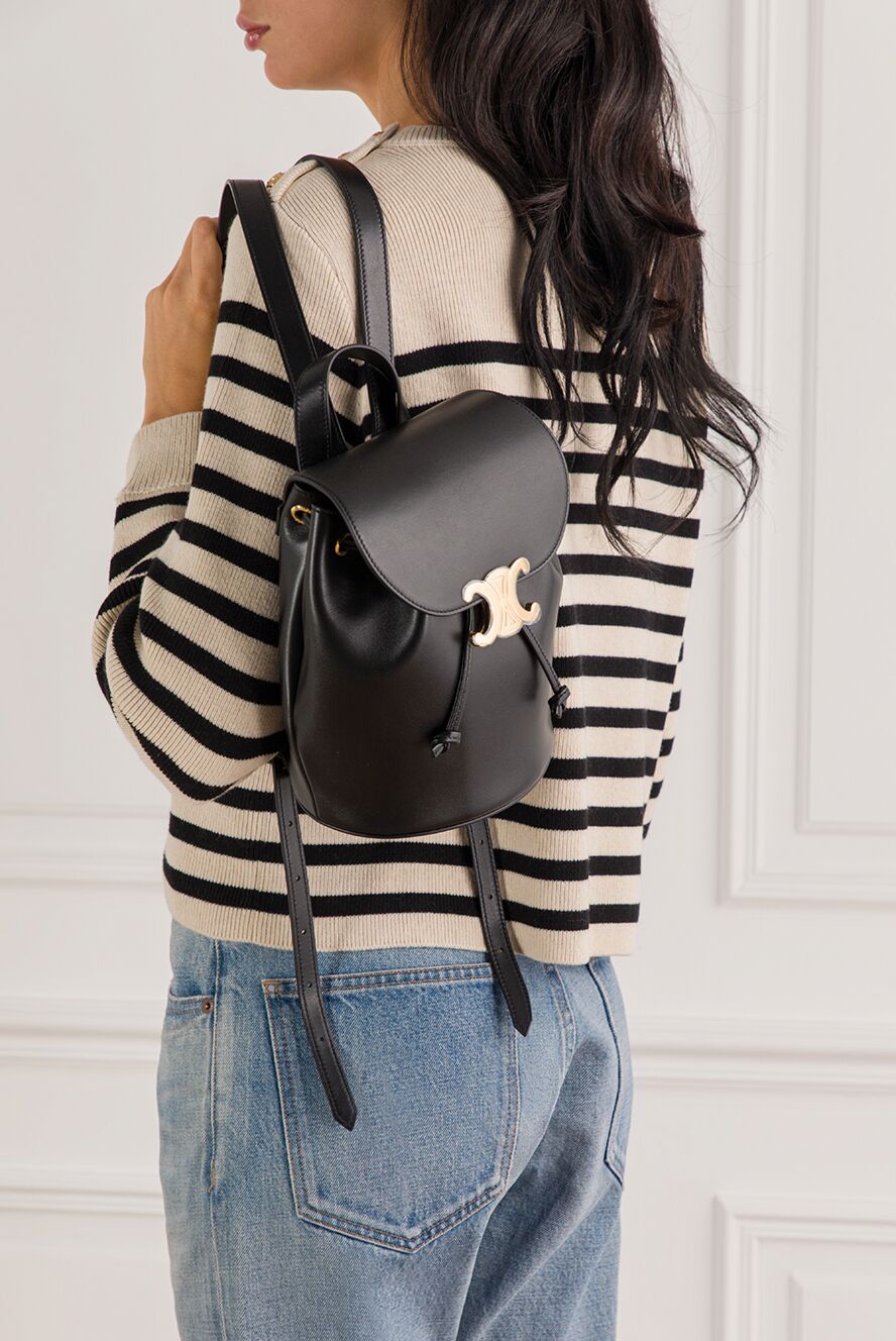 Celine Backpack - Country of manufacture: Italy. Care: specialized cleaning - photo 1