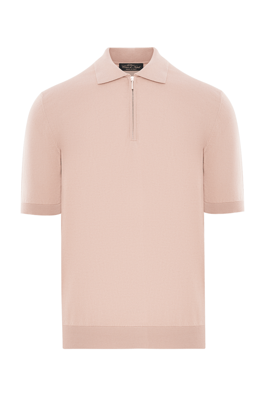 Cesare di Napoli Поло короткий рукав - Країна виробник: Італія. Догляд: спеціалізоване чищення - фото 1