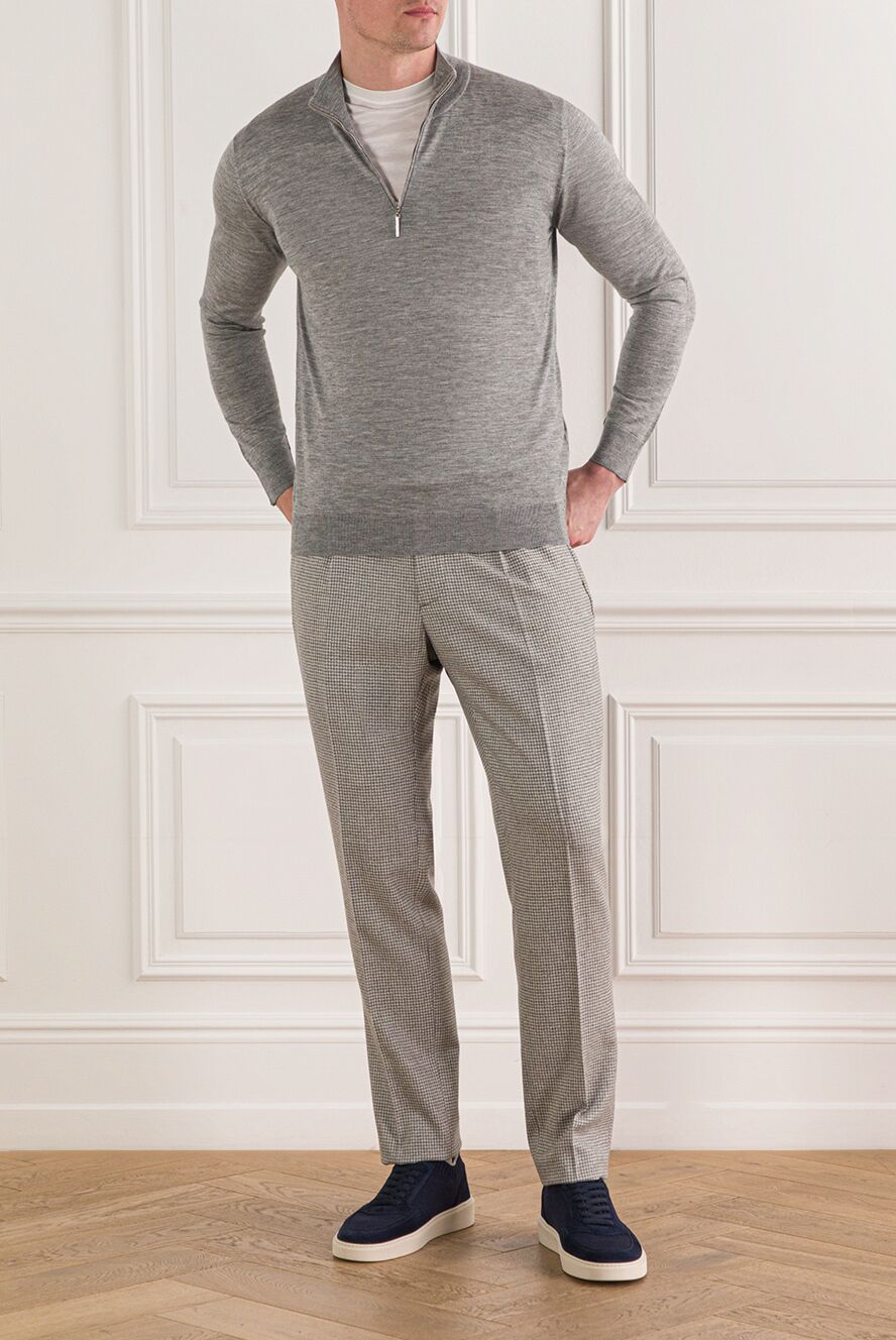 Berwich Брюки - Країна виробник: Італія. Догляд: спеціалізоване чищення - фото 1