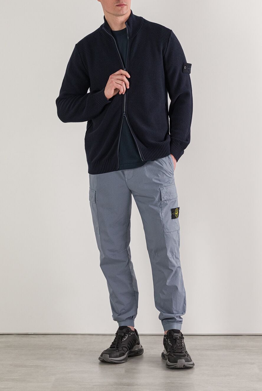 Stone Island Cardigan - Country of manufacture: Italy. Care: specialized cleaning - photo 1