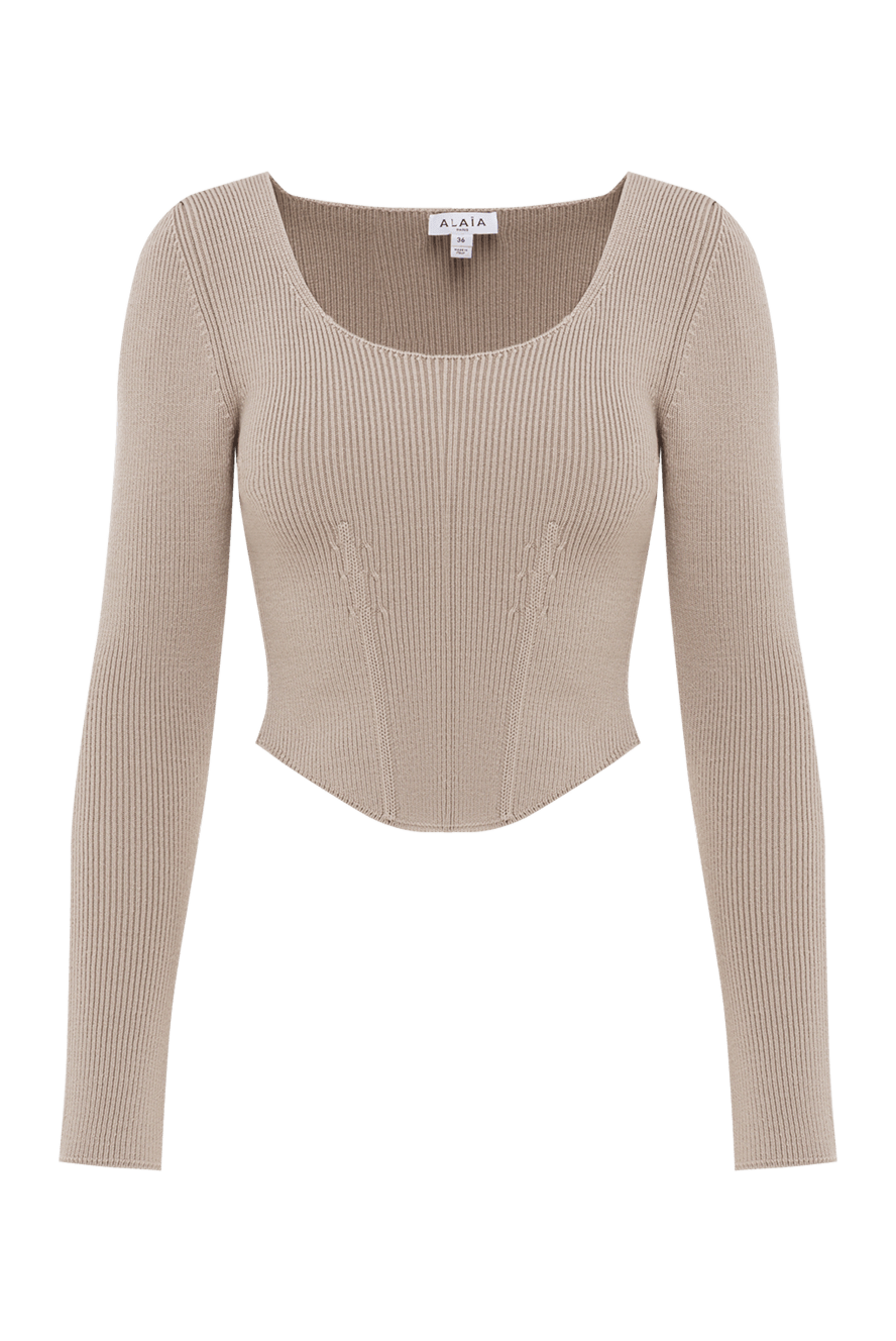 Alaia Топ - Страна производитель: Франция. Уход: специализированная чистка - фото 1